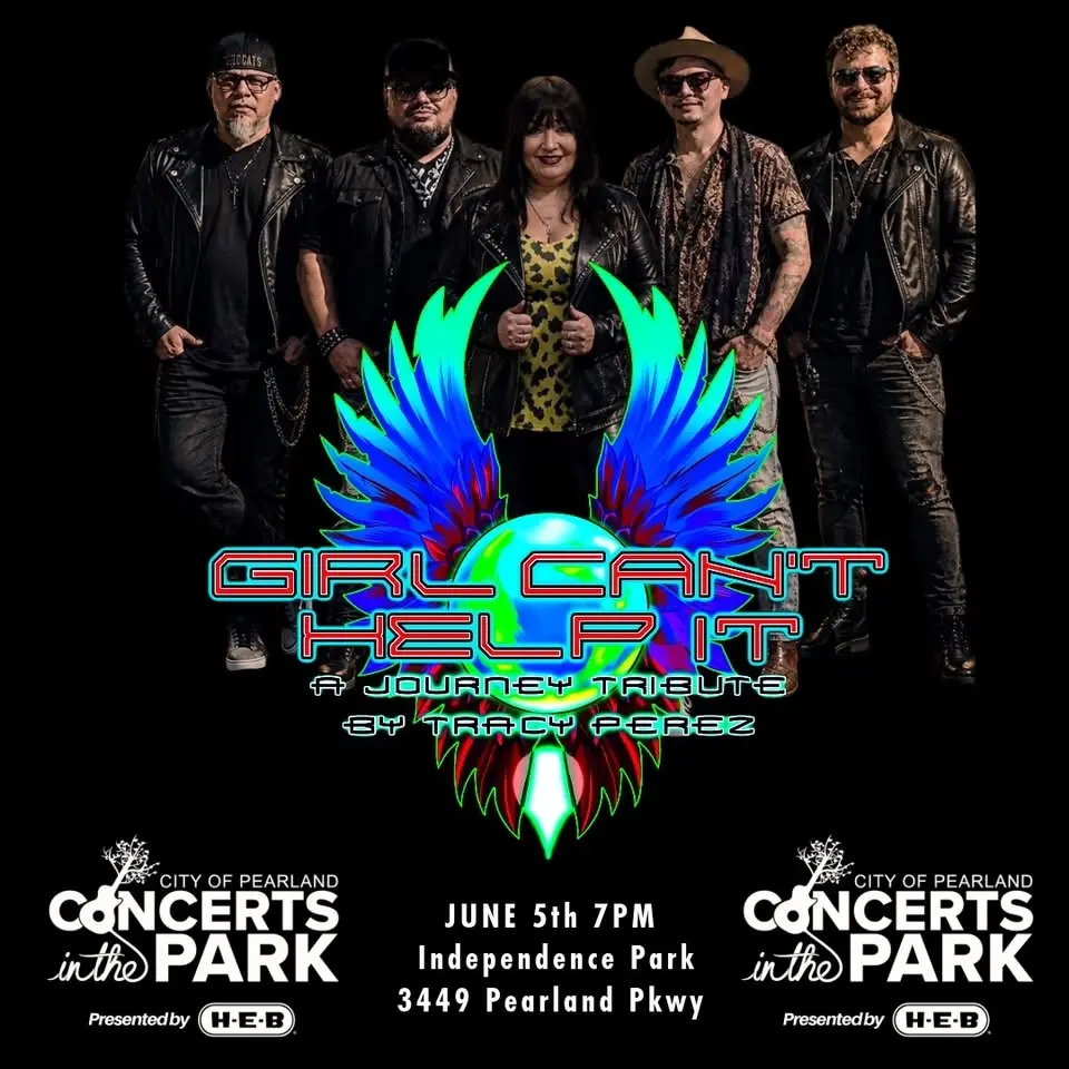 Girl Can’t Help It - Journey Tribute by Tracy Perez at Pearland Concerts in the Park