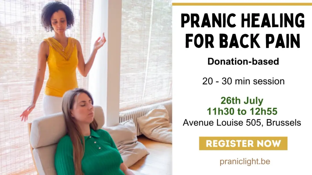 Pranic Healing for back pain - donation-based