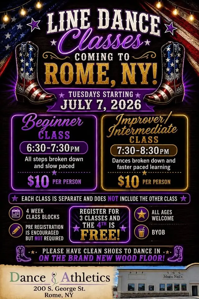 Beginner Line Dance Class