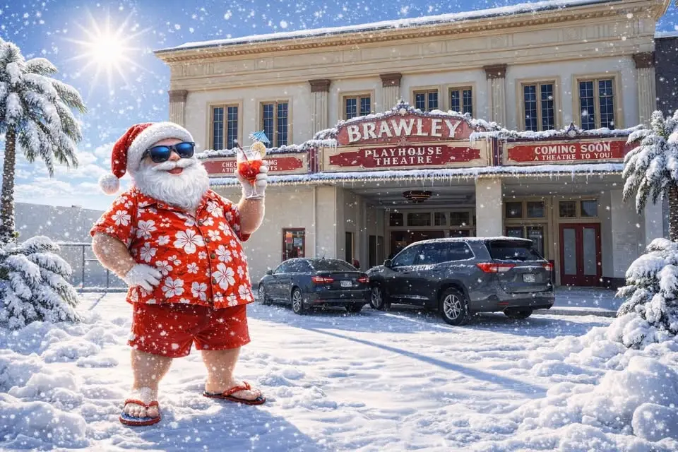 Snow in July event