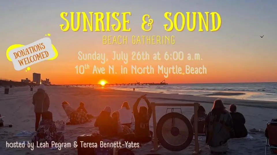 Sunrise + Sound Beach Gathering π