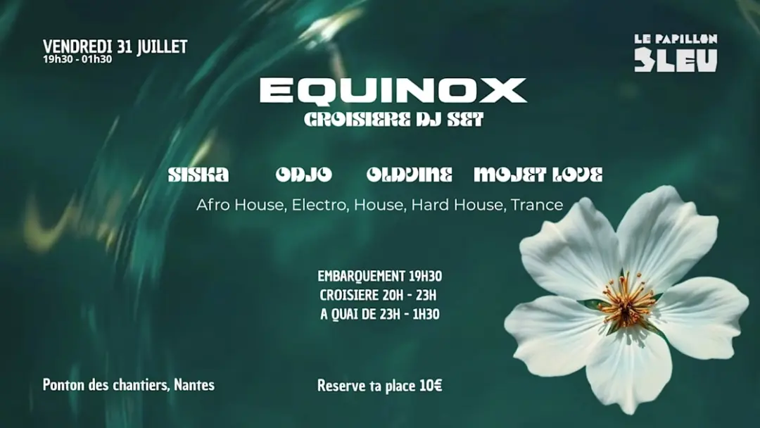 Equinox – Croisière Dj