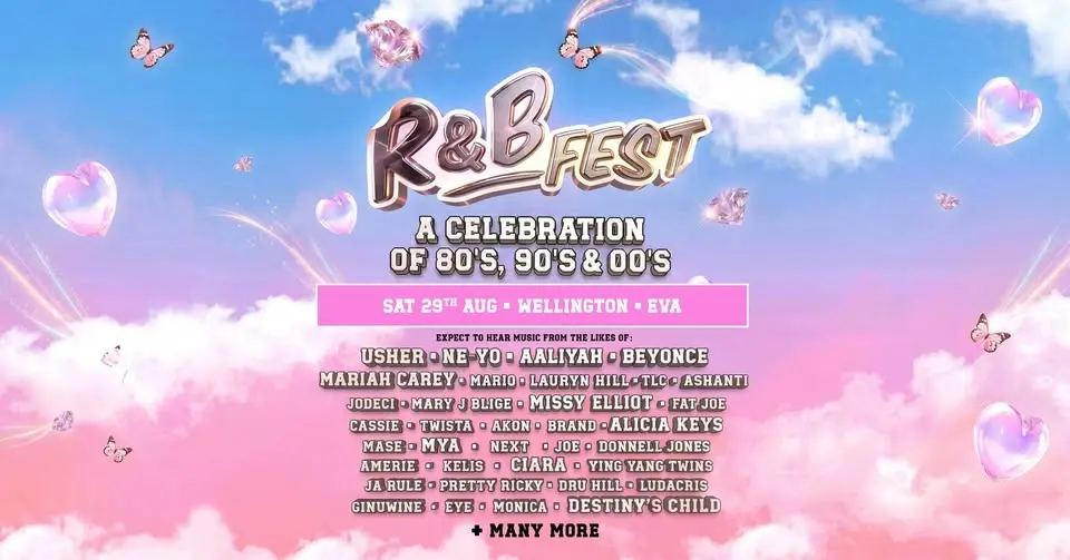 R&B Fest Is Coming To Wellington!