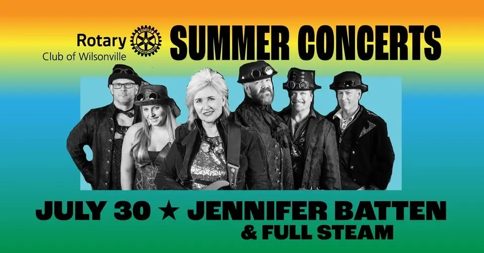 Wilsonville Summer Concerts featuring Jennifer Batten & Full Steam