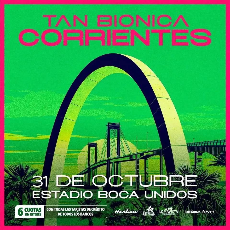 TAN BIONICA en Corrientes | 31 de octubre