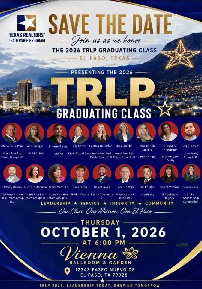 2026 TEXAS REALTORS®️LEADERSHIP PROGRAM GRADUATION 