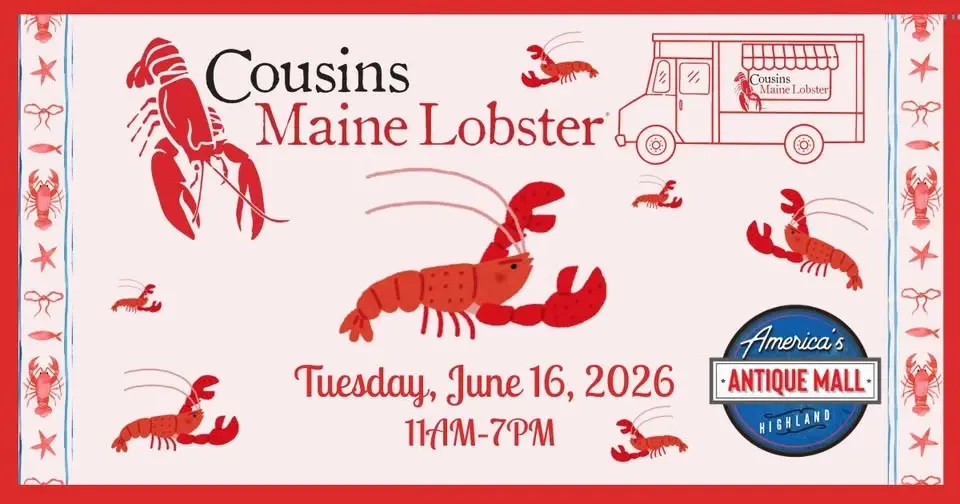 Cousins Maine Lobster Truck: Tuesday, June 16th, 11am - 7pm