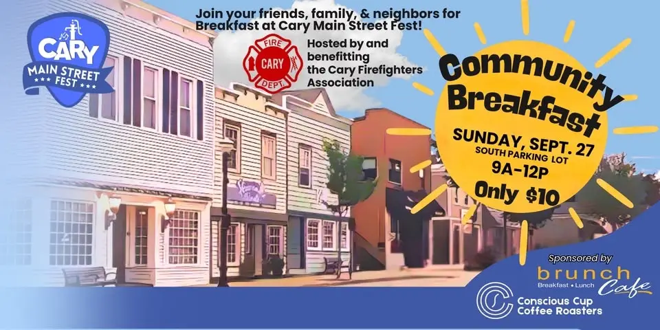 The Community Breakfast at Cary Main Street Fest