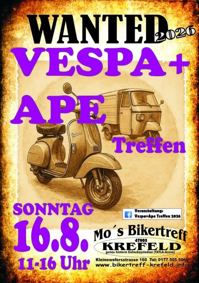 Vespa + Ape Treffen 2026