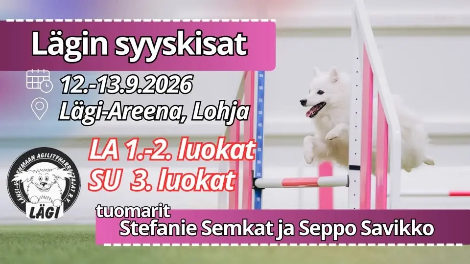 Lägin syyskisat 2026