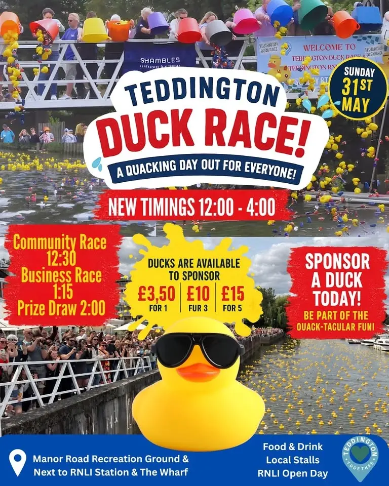 Teddington Duck Race 2026