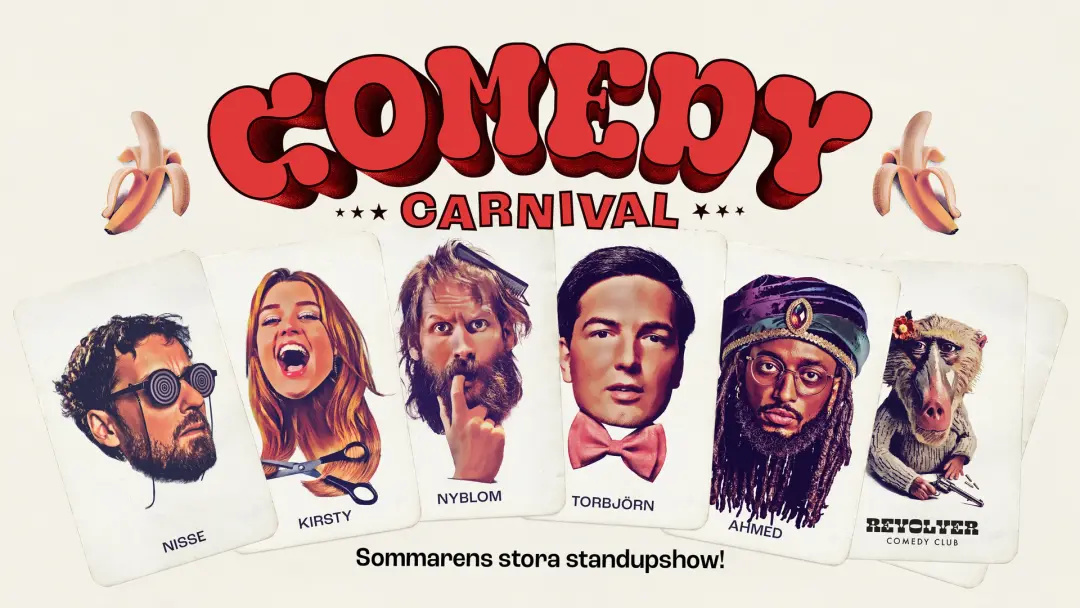Standup med Comedy Carnival – Karlstad