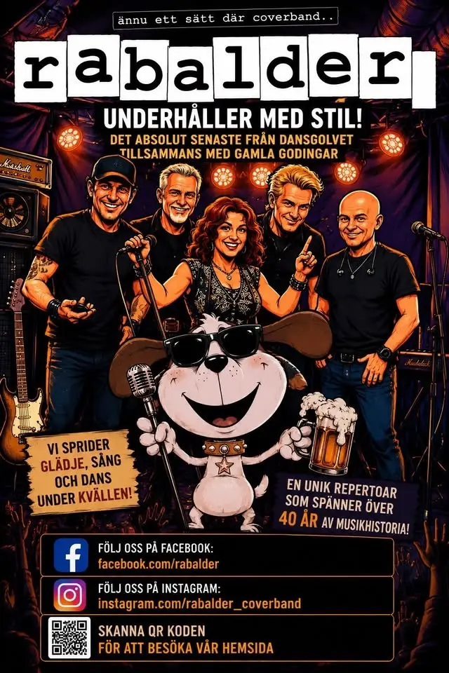 Coverbandet Rabalder 