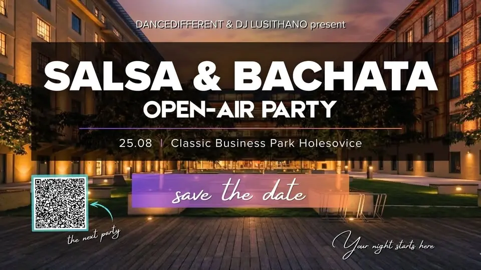 Cuban Salsa & Bachata | Open Air Latin Party in August 🤩 SAVE THE DATE