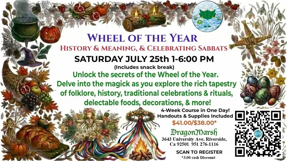 History & Meaning, & Celebrating Sabbats -Wheel of the year  $41/38.00*