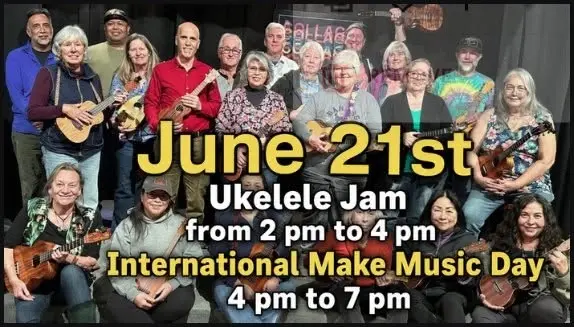 Sunday Ukulele Jam with Taeri & Katie + MAKE MUSIC DAY