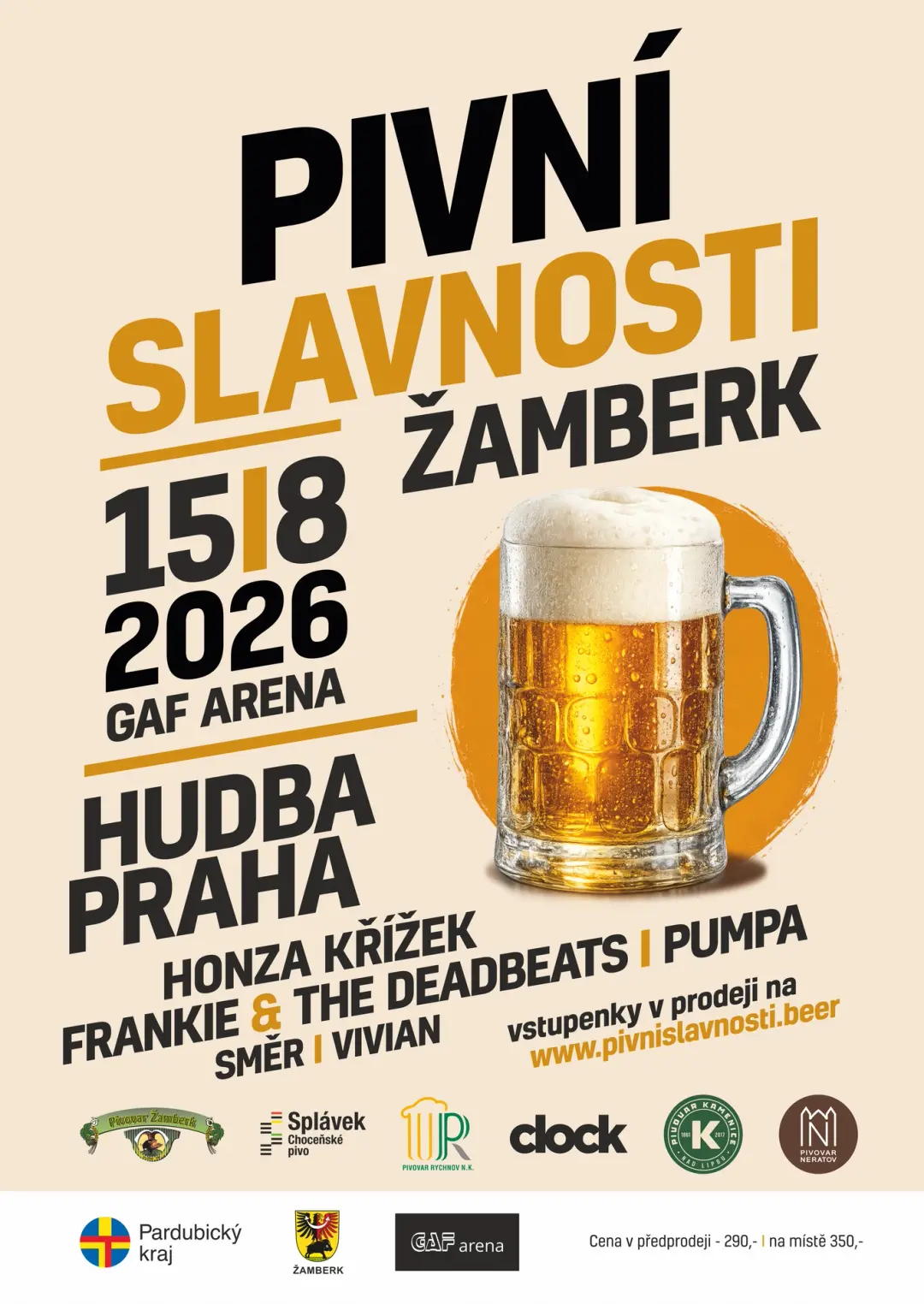 Pivní slavnosti Žamberk 2026