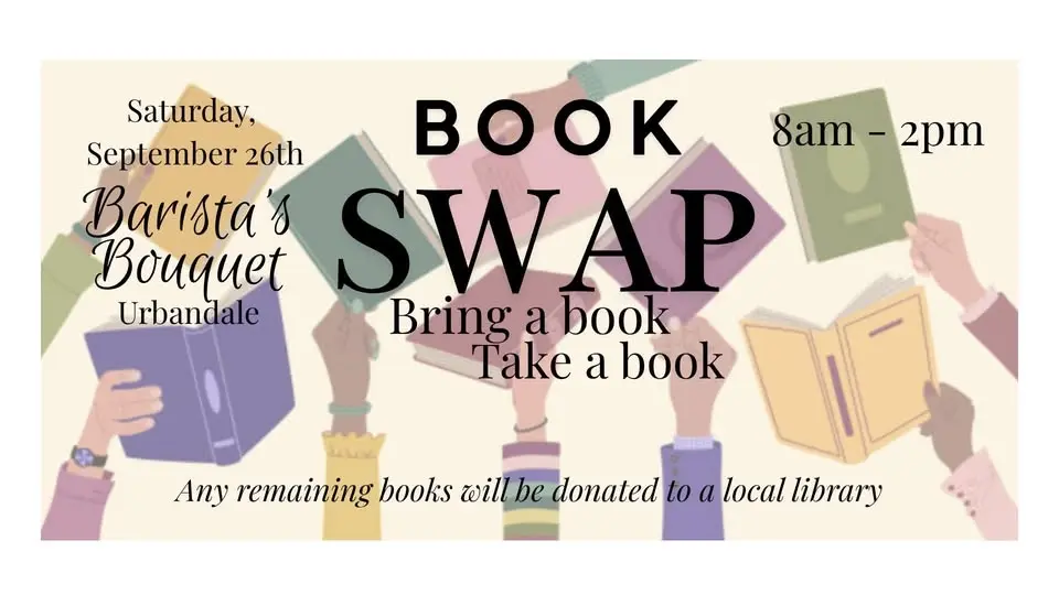 Barista's Bouquet Book Swap | Urbandale