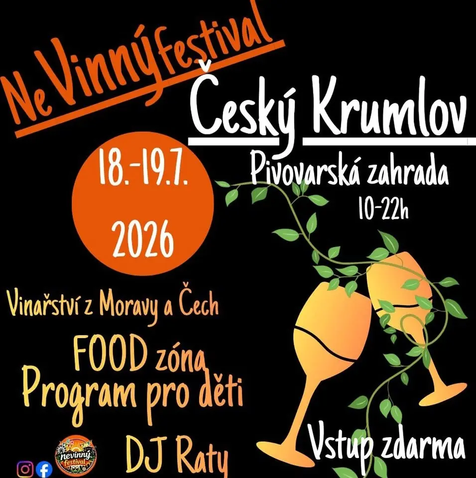 NeVinný festival Český Krumlov 