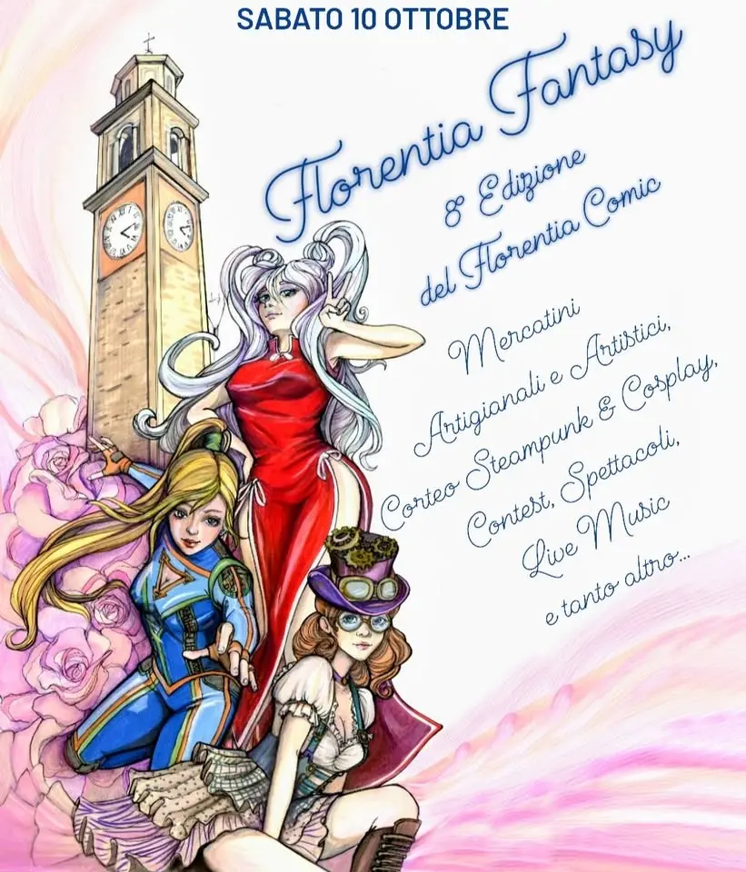 FLORENTIA FANTASY 2026 Fiorenzuola d'Arda                       8° Edizione del Florentia Comics