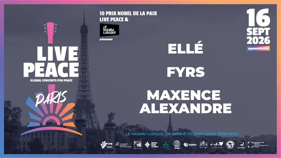Live Peace Paris