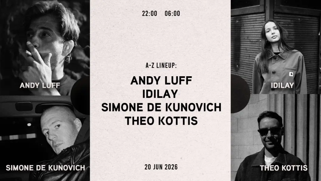 Andy Luff, Idilay, Simone de Kunovich, Theo Kottis