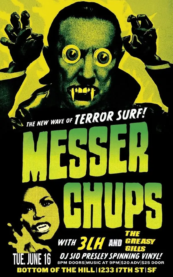 Messer Chups ~ 3LH ~ The Greasy Gills ~ Sid Presley