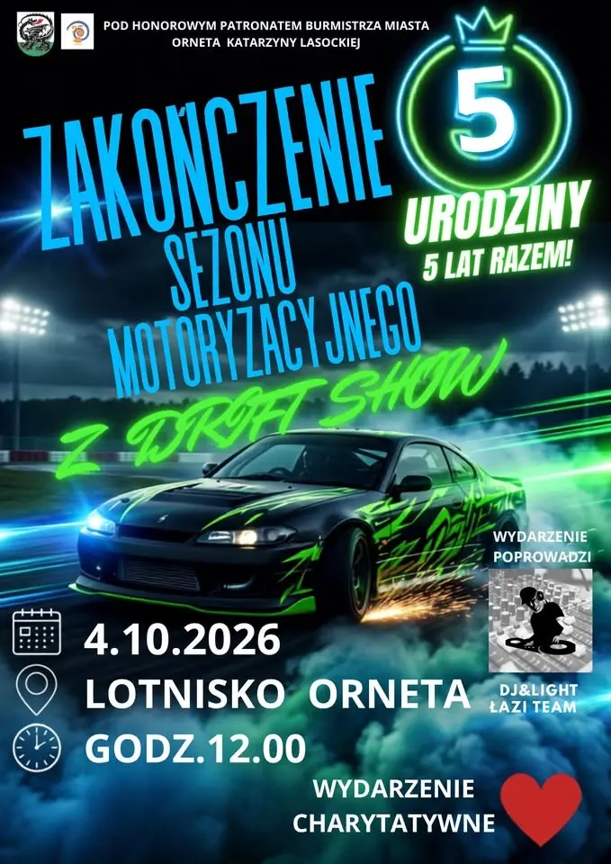 Zakończenie Sezonu Motoryzacyjnego z Drift Show 