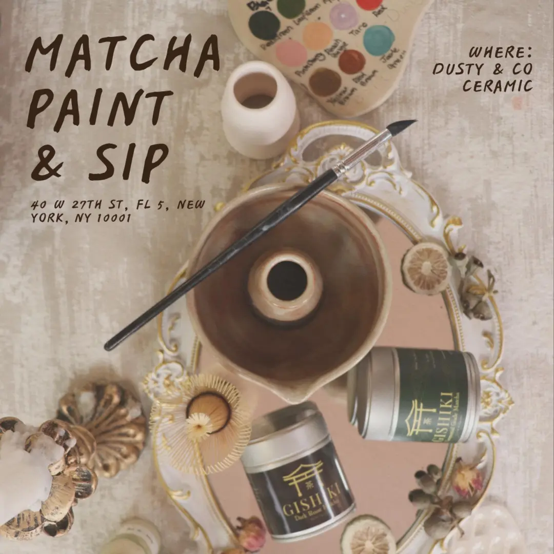 Matcha Bowl Paint & Sip 06/27 @ 1:30 PM