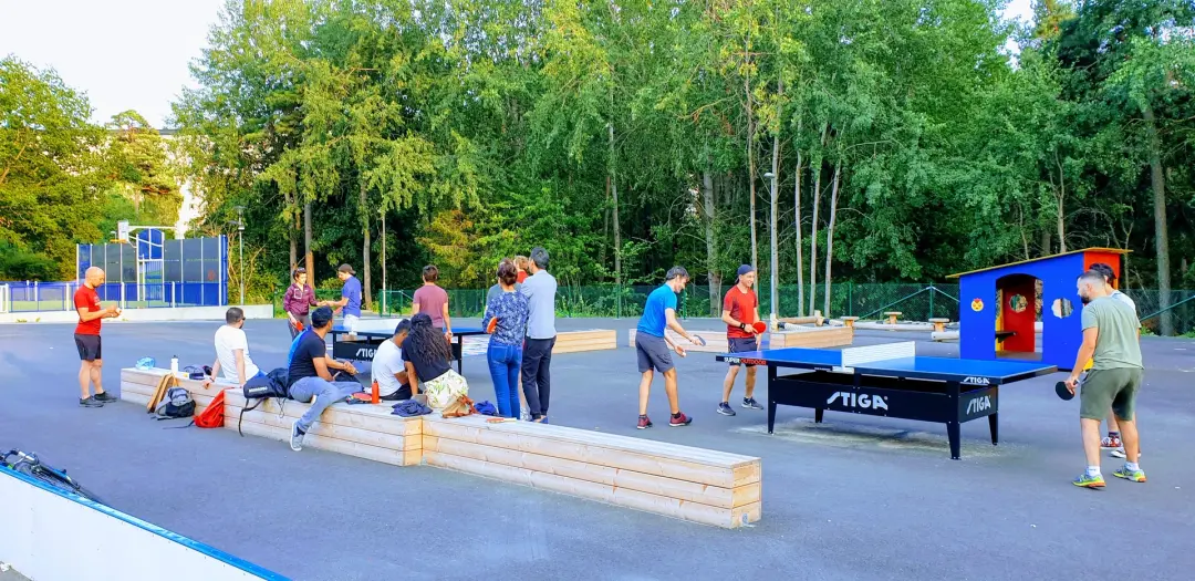 Outdoors: Ping Pong at Råsunda! 🏓🌲🌞