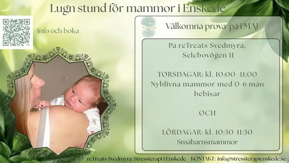 Lugn stund för småbarnsmammor
