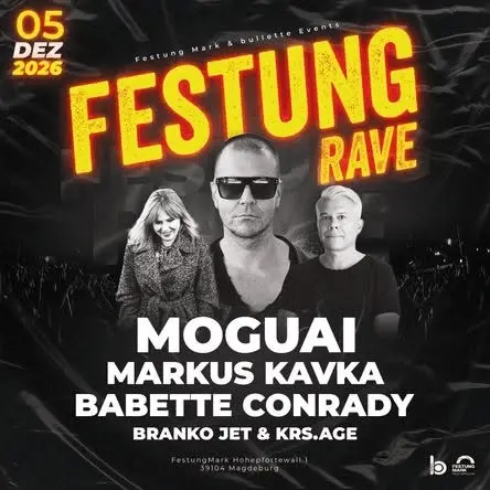 Festung Rave 26 - MOGUAI, Markus Kavka