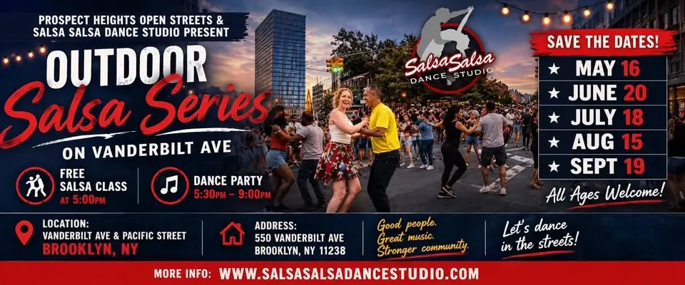 Outdoor Salsa @ Vanderbilt Open Streets