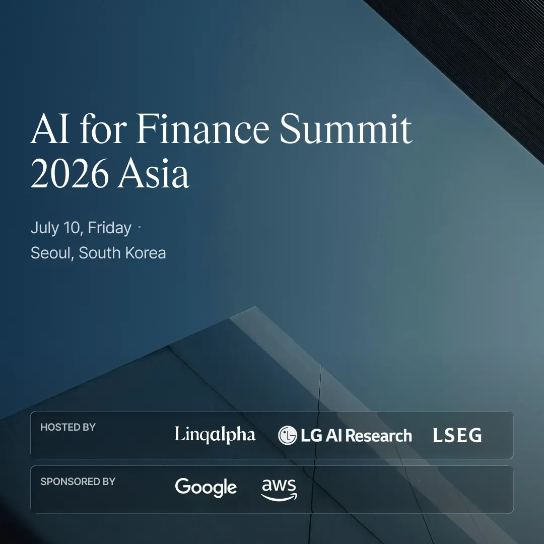 AI for Finance Summit 2026 Asia