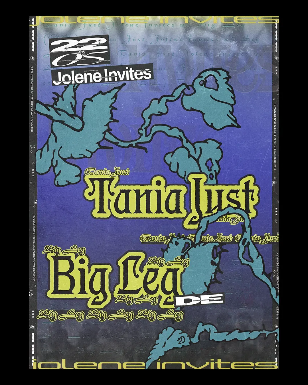Jolene Invites with Big Leg (DE) & Tania Just