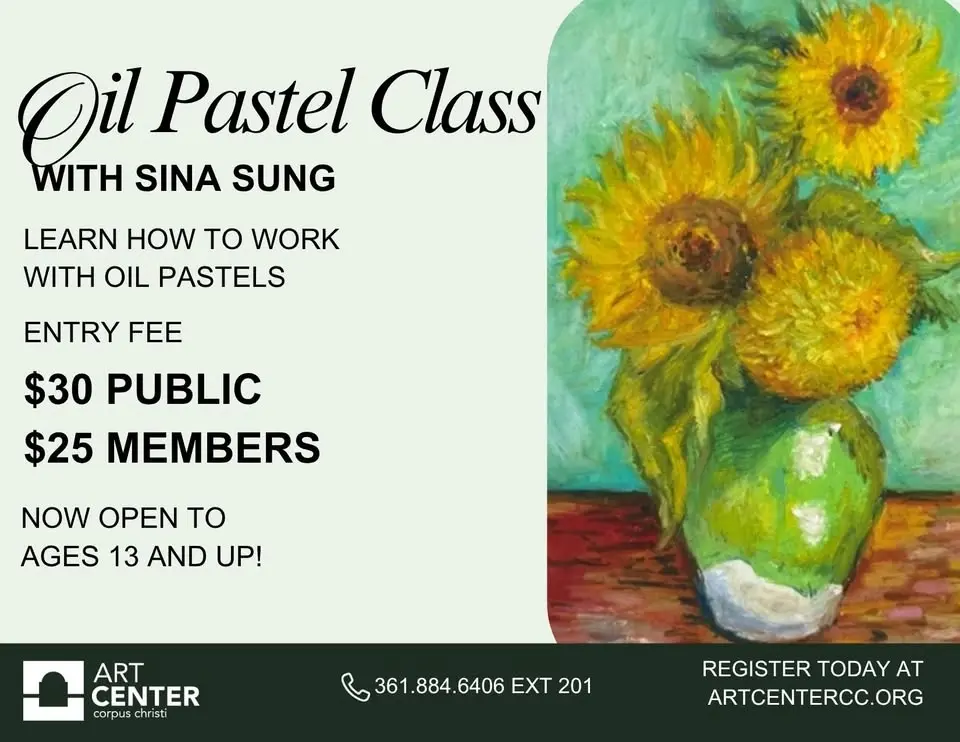 Oil Pastel Class with Sina Sung