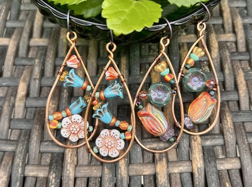 Flower Garden Earrings