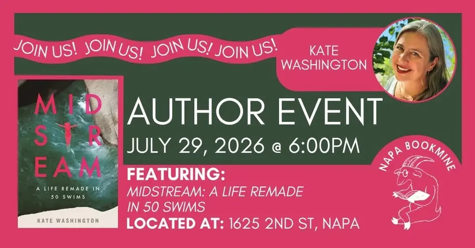 Author Event: Midstream: A Life Remade in 50 Swims by Kate Washington