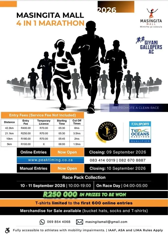 Masingita Mall 4in1 Marathon