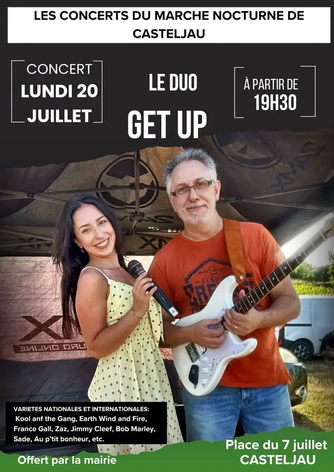 Concert lors du marché nocturne 