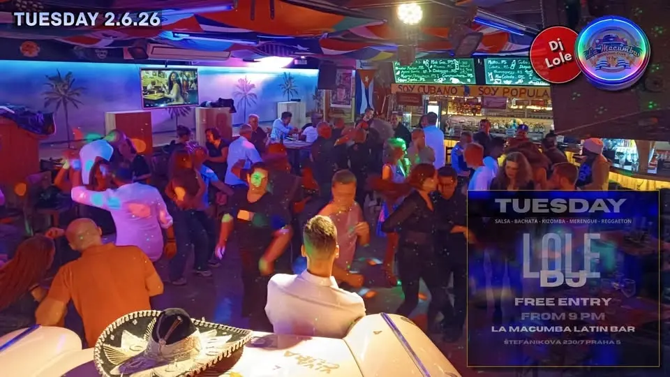 Tuesday Latin night | Free entry | DJ Lole đ„