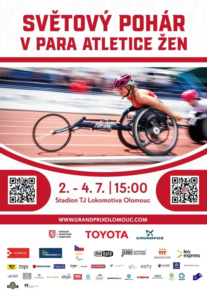 Světový pohár v para atletice žen Grand Prix Olomouc