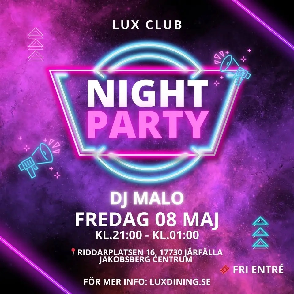 LUX Club – DJ MALO 🎧🪩🔥