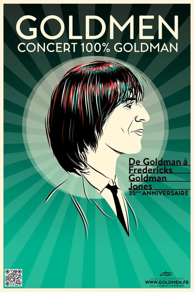 GOLDMEN - CONCERT 100% GOLDMAN // Zénith de LILLE // 21 novembre 2026