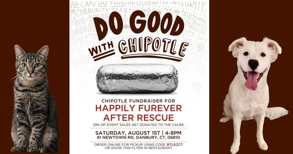 Chipotle Fundraiser Night for HFAR ๐ฏ๐ถ๐ฑ