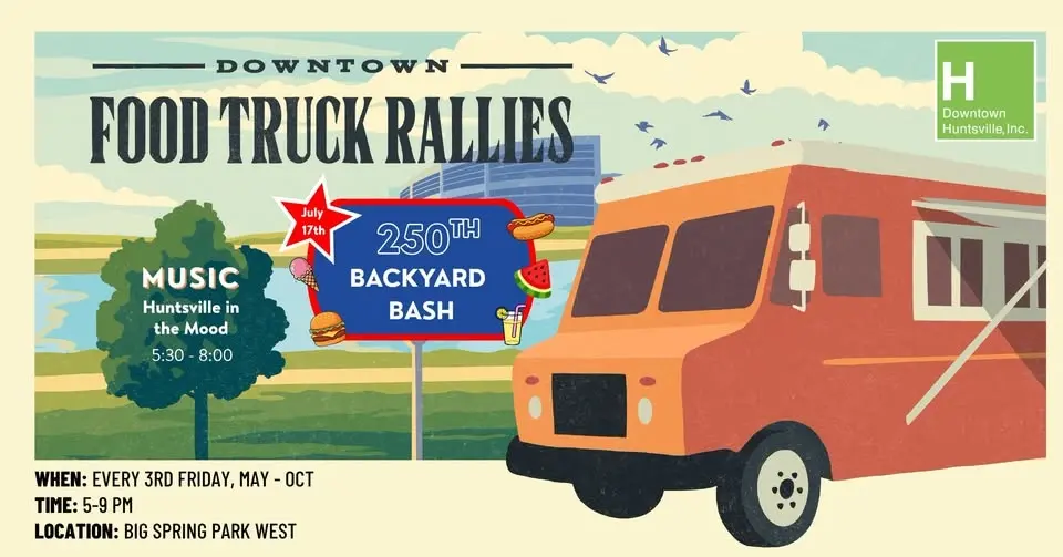 Downtown Food Truck Rallies: 250th Backyard Bash