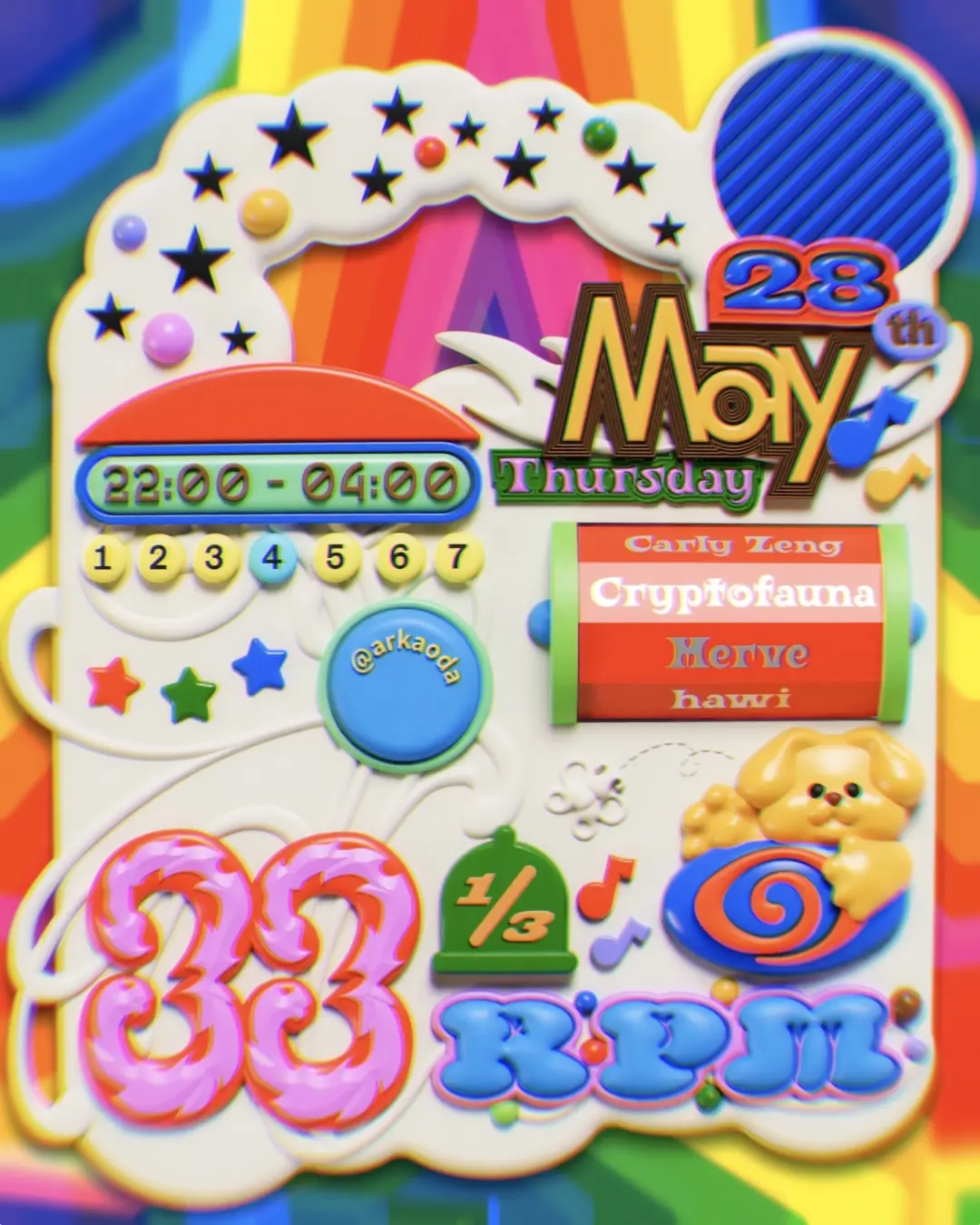 33 ⅓ rpm