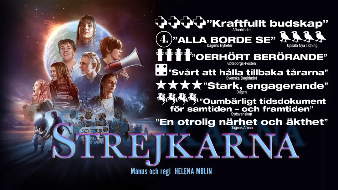 Strejkarna + klimatbar och samtal