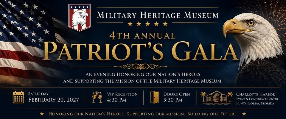 Military Heritage Museum 4th Annual Patriot's Gala