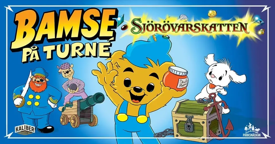 Bamse & Sjörövarskatten | Parksnäckan Uppsala